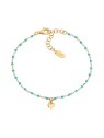 Amen Bracciale con perline a forma di cuore Decent Love BRSMCUGT3 donna