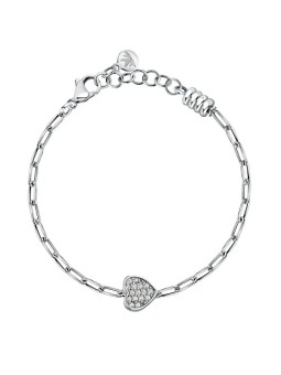 Morellato Bracciale in acciaio senza tempo Cuore con cristalli Gocce SCZ1344 donna