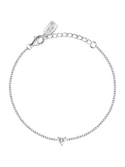 La Petite Story Delicato bracciale in argento con trasparente zircone Argento LPS05AWV08 donna