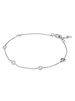 Michael Kors Elegante bracciale in argento con zirconi Brilliance Kors MKC1716CZ040 donna
