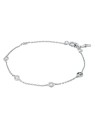 Michael Kors Elegante bracciale in argento con zirconi Brilliance Kors MKC1716CZ040 donna