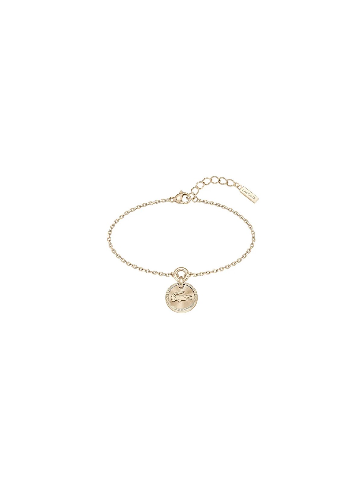 Lacoste Bracciale fashion in acciaio placcato oro rosa 2040405 donna