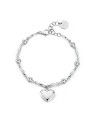 Brosway Bellissimo bracciale in acciaio con cristilla a forma di cuore e chakra BHKB211 donna