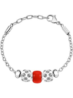 Morellato Bracciale in acciaio dignitoso con cristalli Drops SCZ1129 donna