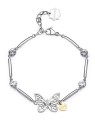 Brosway Affascinante bracciale bicolore con cristilla Chakra Farfalla BHKB170 donna