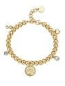 Brosway Bracciale a sfere placcato oro con ciondoli Chakra BHKB160 donna