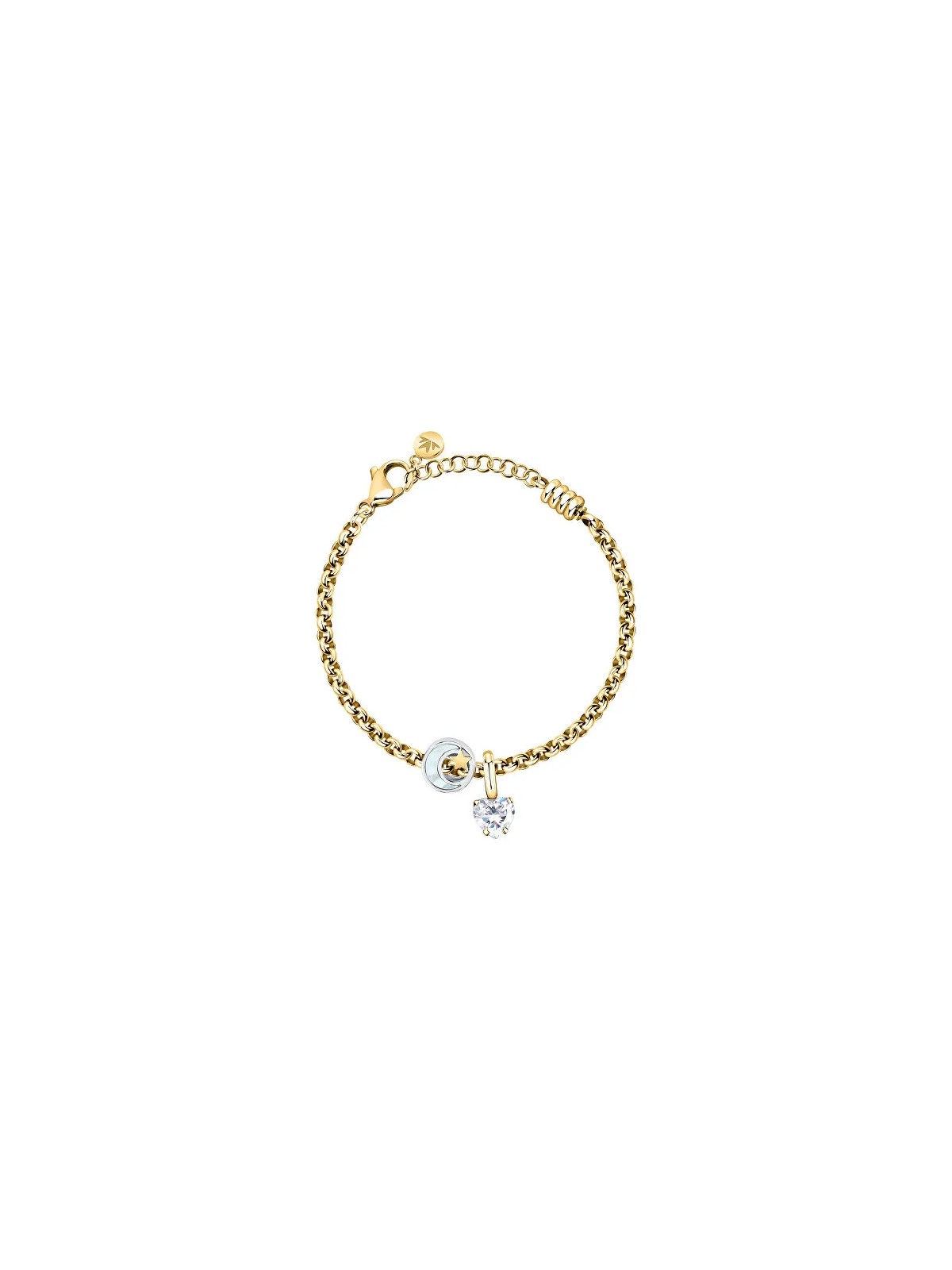 Morellato Elegante bracciale placcato oro con pendenti Drops SCZ1377 donna