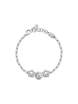 Morellato Bracciale in acciaio moda con ciondoli Drops SCZ1378 donna