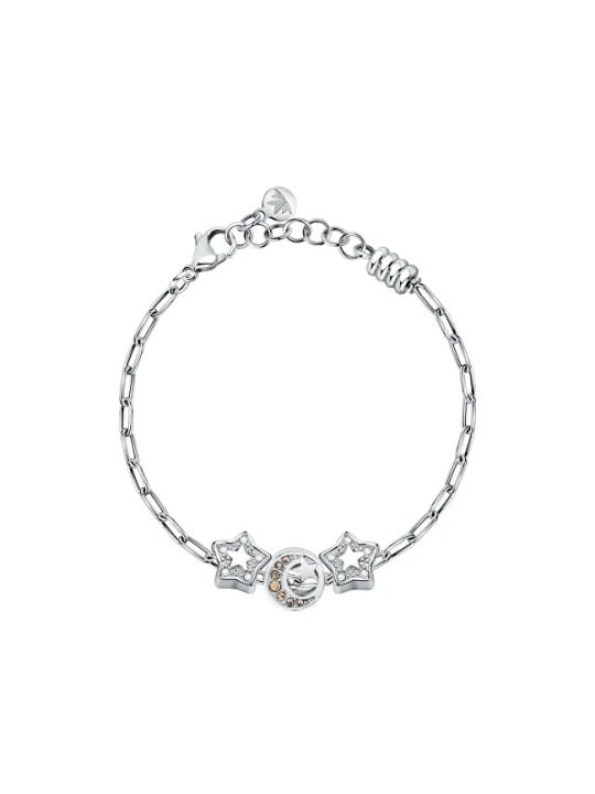 Morellato Bracciale in acciaio moda con ciondoli Drops SCZ1378 donna