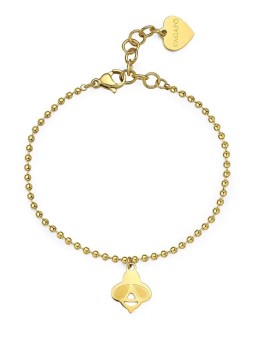 S'Agapõ Bracciale ape sorridente placcato oro SSM018 donna