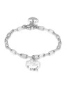 S'Agapõ Bracciale in acciaio Good Luck Be My Always SBM57 donna
