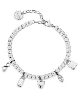 Brosway Bracciale romantico con perline e ciondoli Chakra BHKB249 donna
