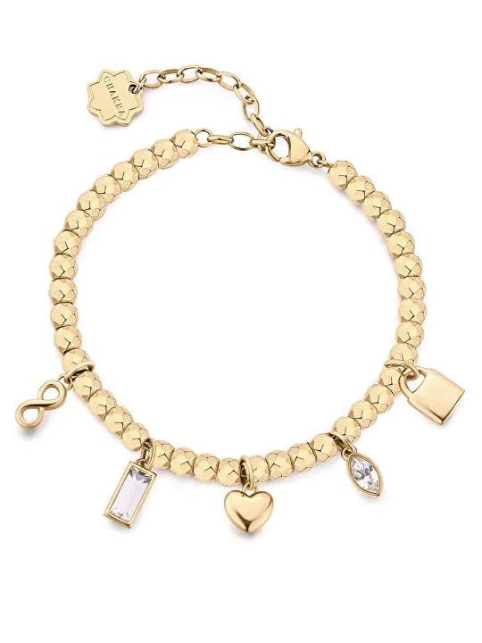 Brosway Bracciale romantico con perline e ciondoli Chakra BHKB250 donna