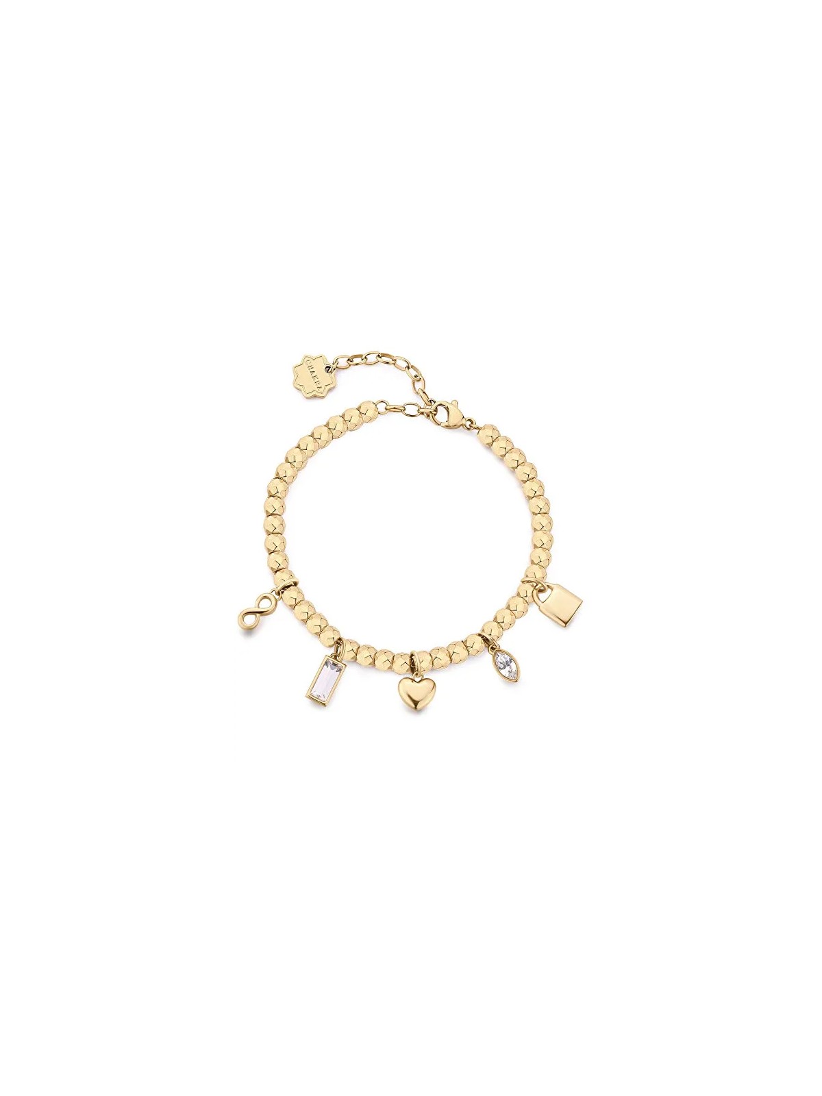 Brosway Bracciale romantico con perline e ciondoli Chakra BHKB250 donna