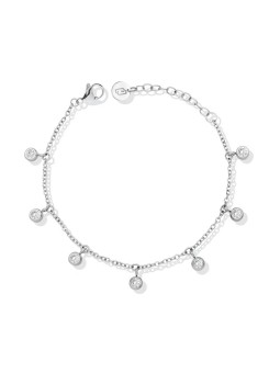 Liu Jo Bracciale in acciaio senza tempo con cristilla LJ2925 donna