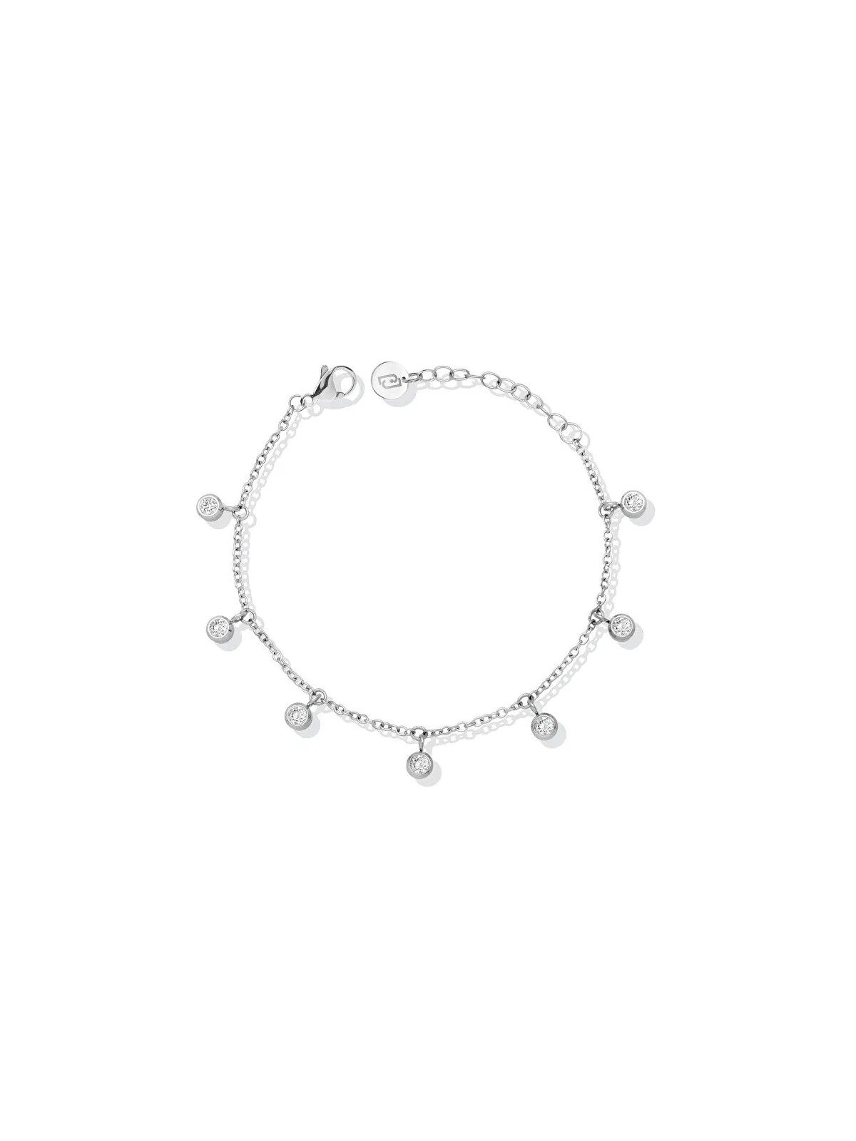 Liu Jo Bracciale in acciaio senza tempo con cristilla LJ2925 donna