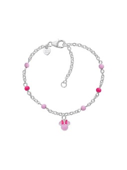Disney Bracciale Minnie Mini in argento abbinato BS00104SL-47.CS donna