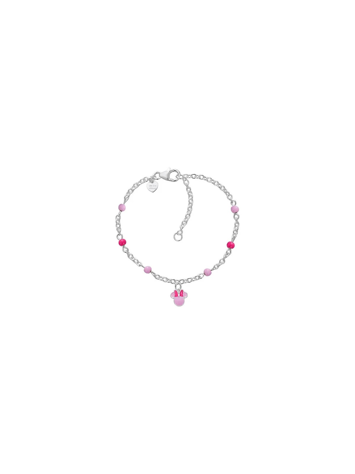Disney Bracciale Minnie Mini in argento abbinato BS00104SL-47.CS donna
