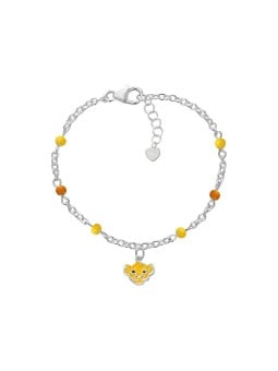 Disney Bracciale in argento abbinato Il Re Leone Mini BS00105SL-47.CS donna