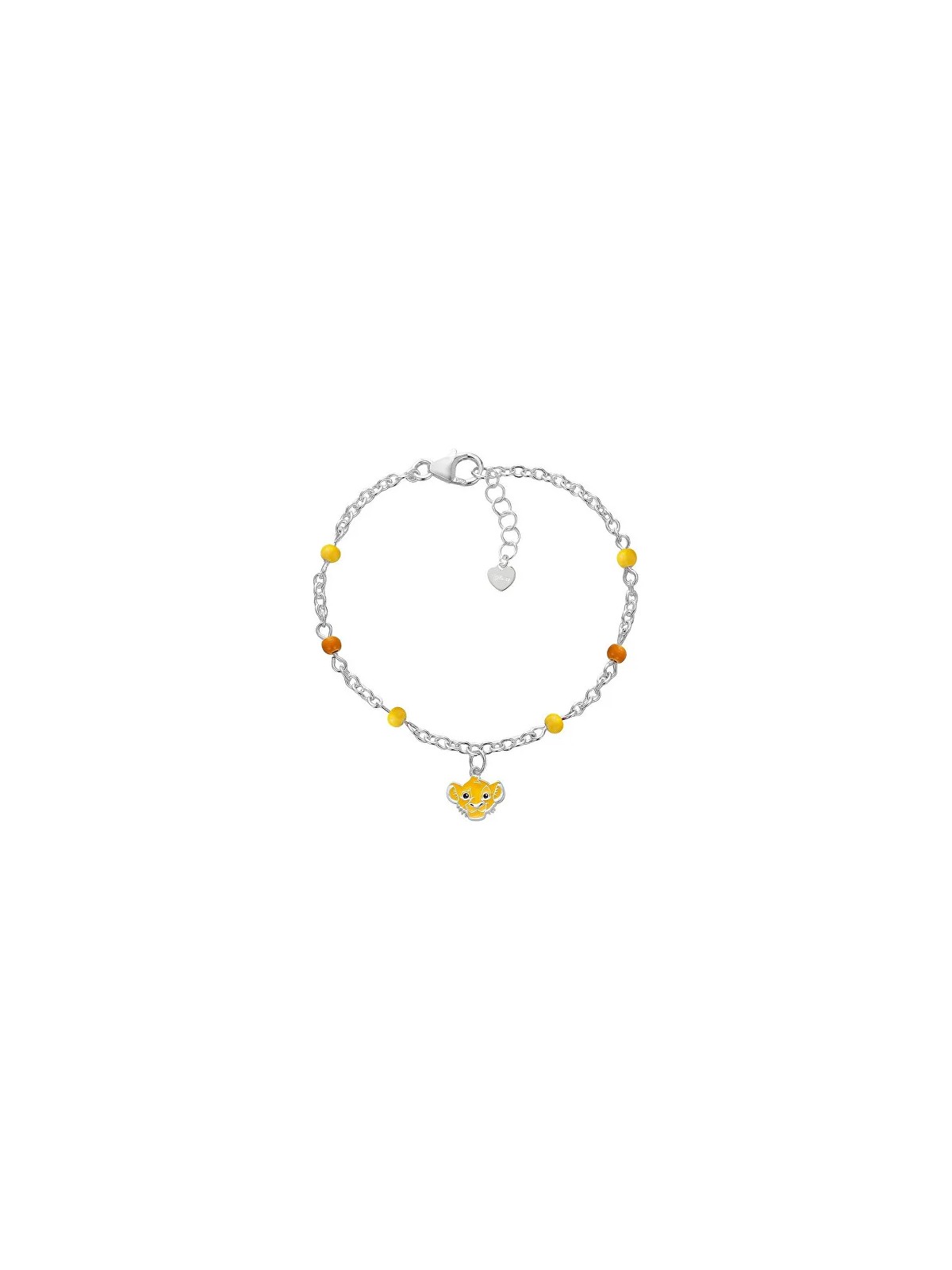Disney Bracciale in argento abbinato Il Re Leone Mini BS00105SL-47.CS donna