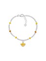 Disney Bracciale in argento abbinato Il Re Leone Mini BS00105SL-47.CS donna
