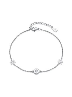 MOISS Elegante bracciale in argento con zirconi B0000857 donna
