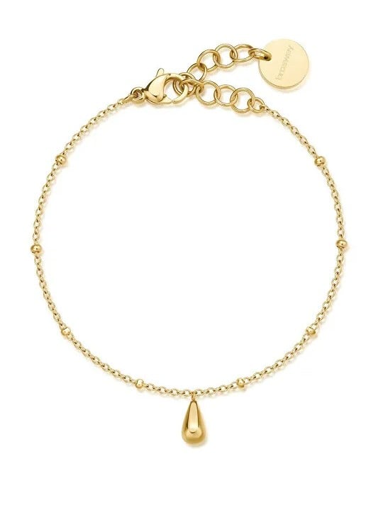 Brosway Elegante bracciale placcato oro Tear Drop Perfect BPC18 donna