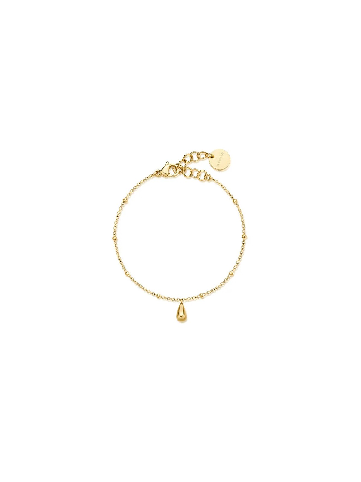 Brosway Elegante bracciale placcato oro Tear Drop Perfect BPC18 donna