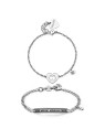 S'Agapõ Braccialetti romantici per il partner Io + Tu SEY23 unisex