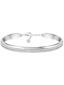 Morellato Bracciale in acciaio massiccio con cristilla Cerchi SAKM72 donna