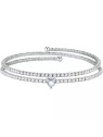 La Petite Story Bracciale romantico con cuore blu Love LPS05ASD23 donna