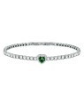 Morellato Bracciale in argento con cuore scintillante Tesori SAVB13 donna