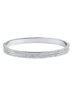 Silvego Bracciale Andra in acciaio con Brilliance Zirconia KMM152875 donna