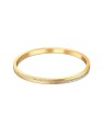 JVD Bracciale placcato oro massiccio con zirconi SSSB0055XI8GO - Dimensioni: 7 x 5.9 cm donna