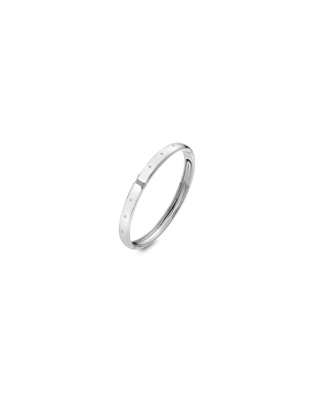 Hot Diamonds Elegante bracciale in argento con diamanti e topazi Molto Amato DC178 donna