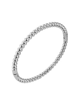 Troli Bracciale in acciaio massiccio con sfere da donna