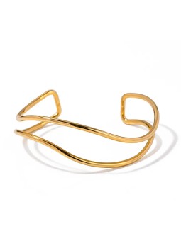 Troli Elegante bracciale in acciaio massiccio VAAJDB2308041G donna