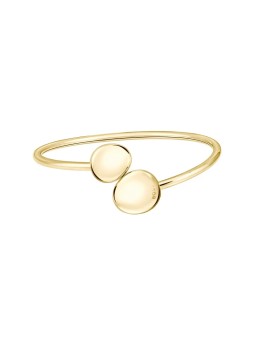 Hugo Boss Elegante bracciale in acciaio placcato oro massiccio Nugget 1580713 donna