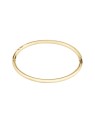 Hugo Boss Bracciale minimalista in acciaio massiccio placcato oro Live 1580686 donna