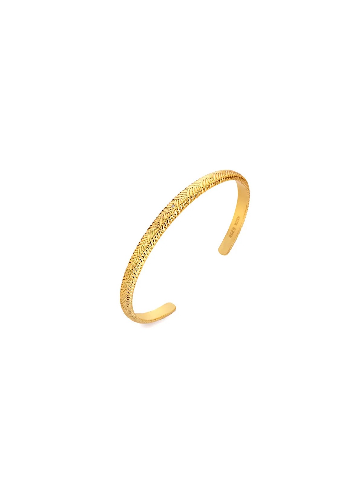 Hot Diamonds Elegante bracciale con diamanti massicci Golden Edit Hope DC216 donna