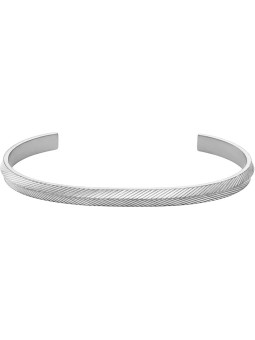 Fossil Elegante bracciale da uomo in acciaio Harlow JF04566040 uomo