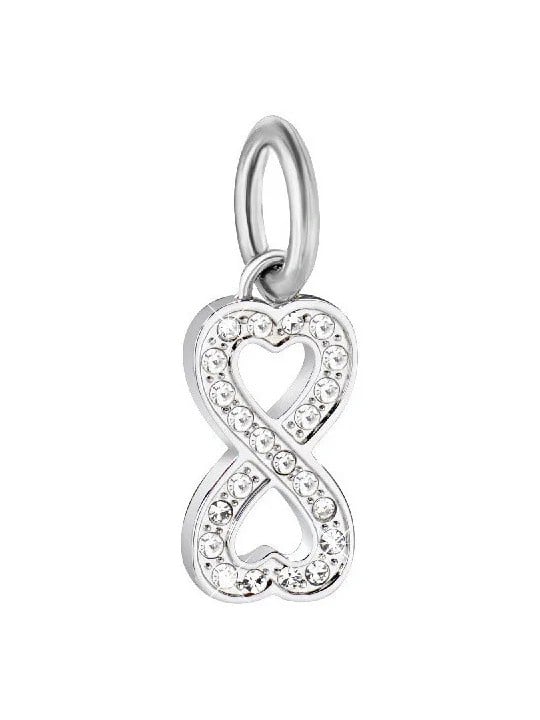 Morellato Ciondolo Drops Infinity Love SCZ912 in acciaio donna