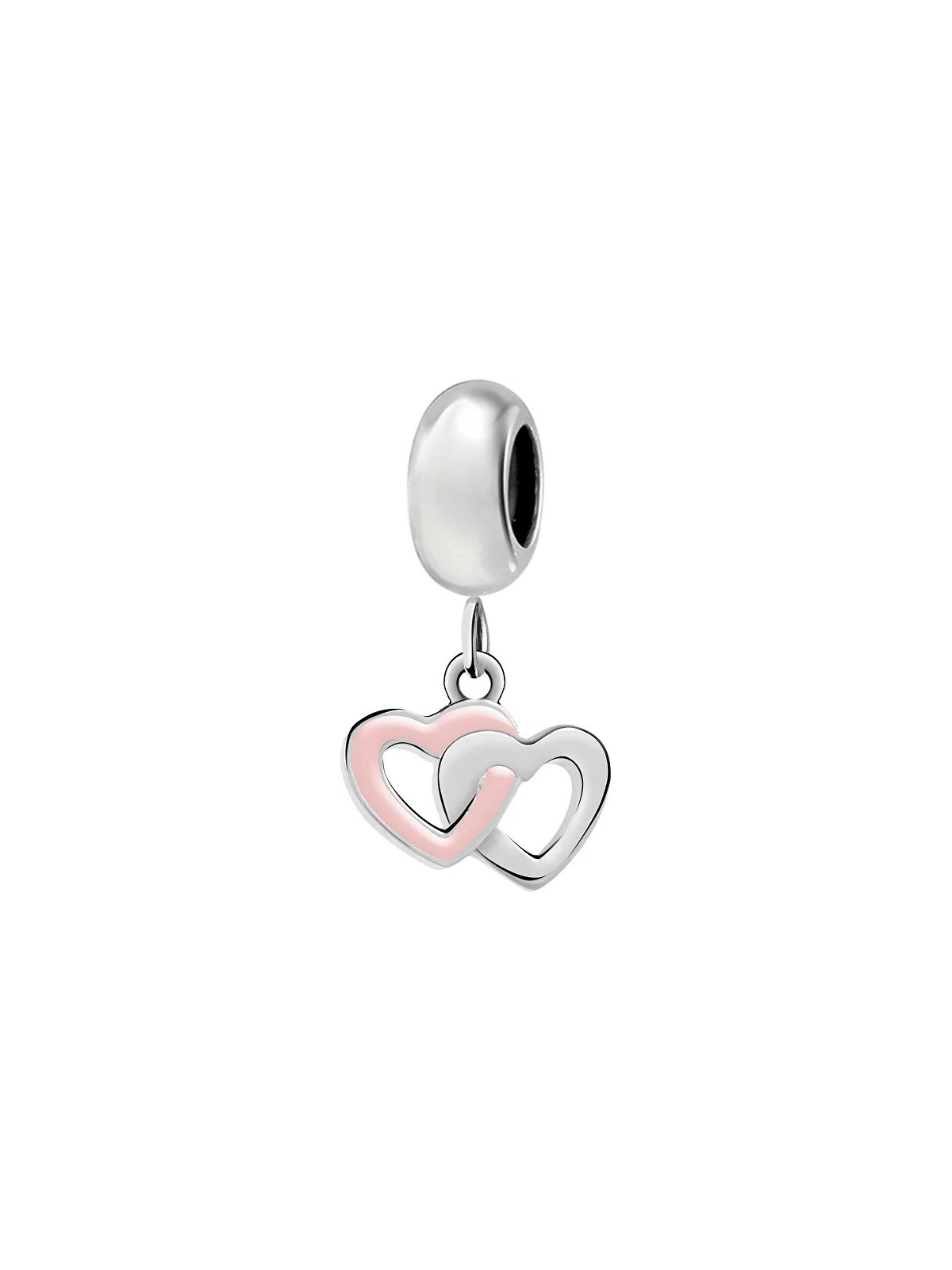 Morellato Ciondolo a forma di cuore con cuori intrecciati SCZ953 donna