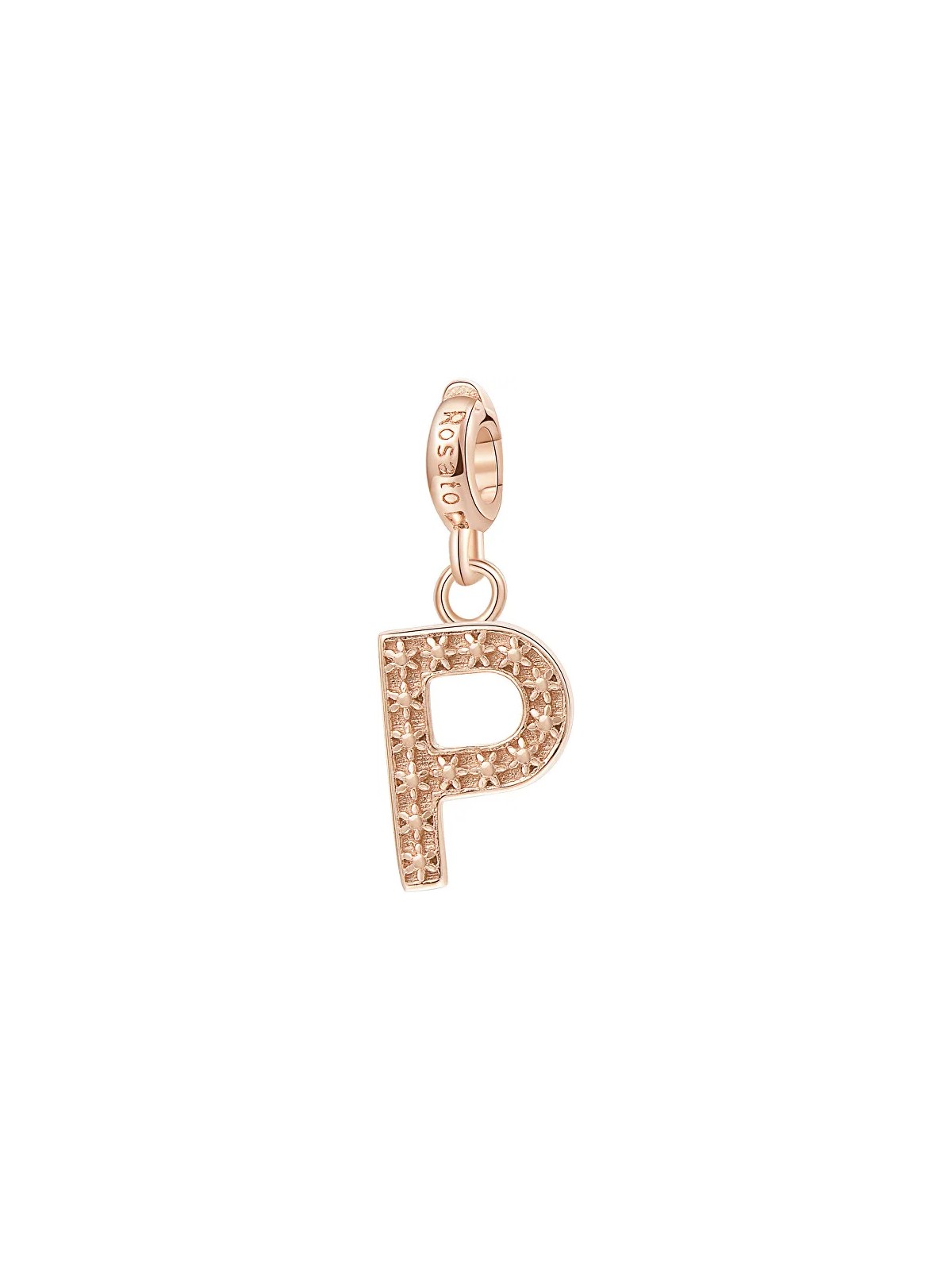 Rosato Ciondolo in bronzo lettera "P" Story RZ094 donna