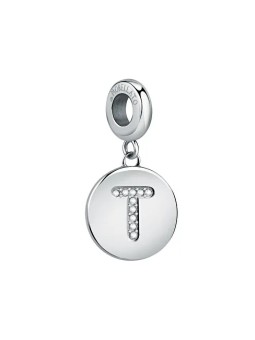 Morellato Ciondolo in acciaio lettera "T" Drops SCZ1169 donna