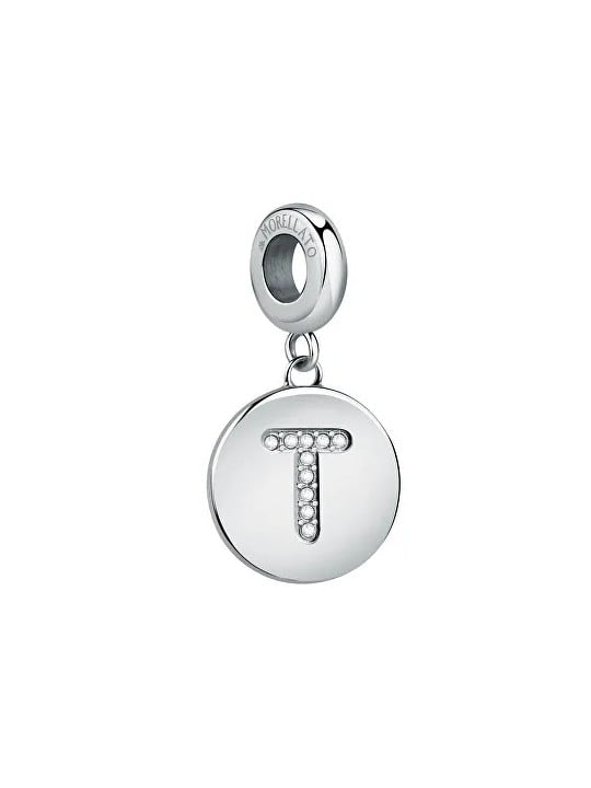 Morellato Ciondolo in acciaio lettera "T" Drops SCZ1169 donna