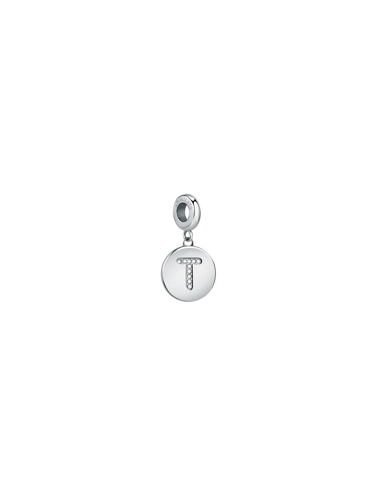 Morellato Ciondolo in acciaio lettera "T" Drops SCZ1169 donna