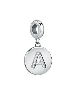 Morellato Ciondolo in acciaio lettera "A" Drops SCZ1144 donna