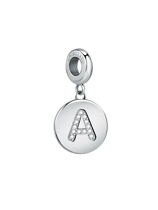 Morellato Ciondolo in acciaio lettera "A" Drops SCZ1144 donna
