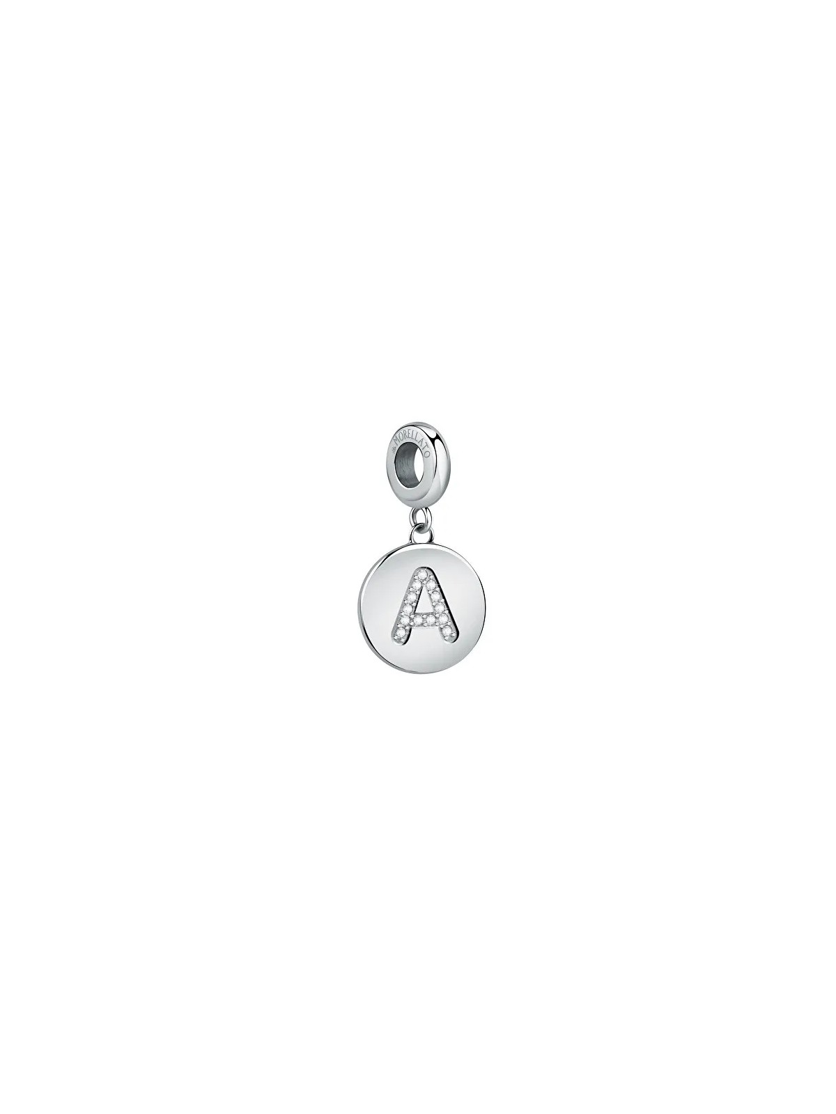 Morellato Ciondolo in acciaio lettera "A" Drops SCZ1144 donna